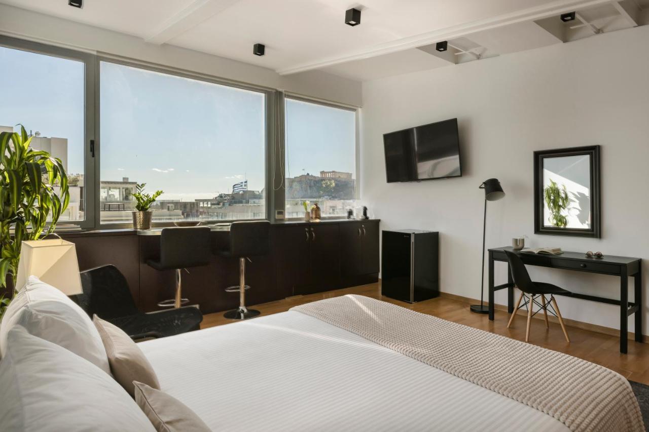 Aria Acropolis Suites, Troulanda Ateny Zewnętrze zdjęcie